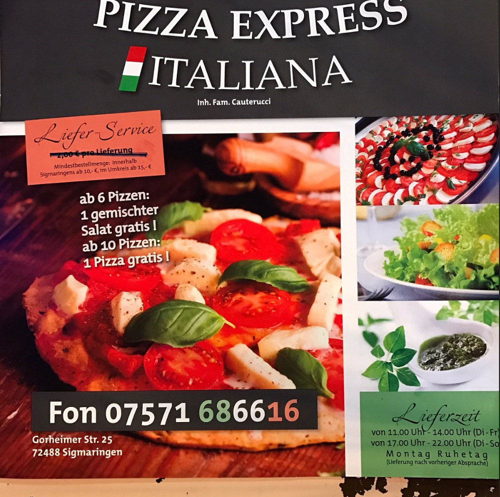 Cover von Pizza Express Italiana